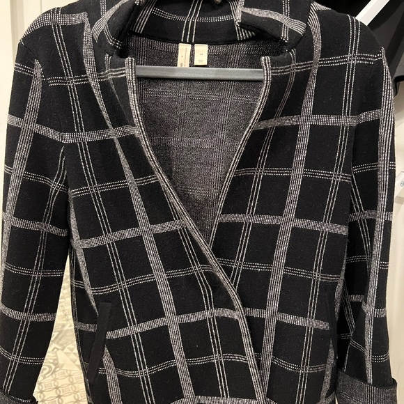 Moth by Anthropologie Windowpane Knit Jacket - Picture 6 of 6